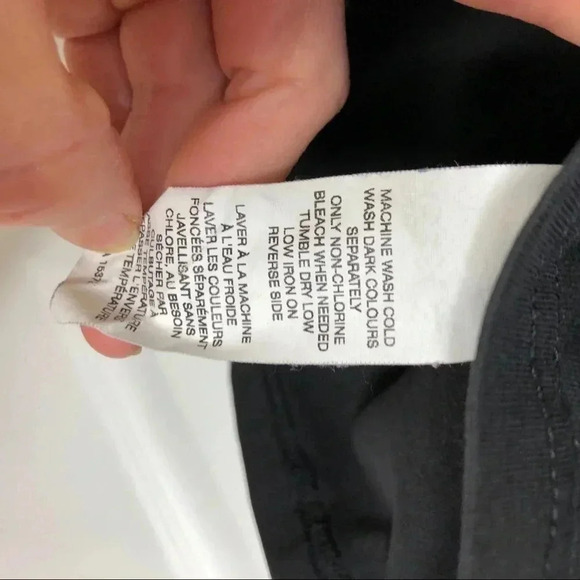 Joe Fresh Black Flower  T-Shirt Size Extra Large - Picture 10 of 15